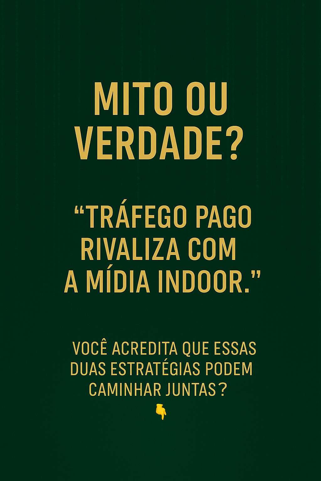 Mídia Indoor vs Tráfego Pago: O melhor dos dois mundos para sua marca no RJ
