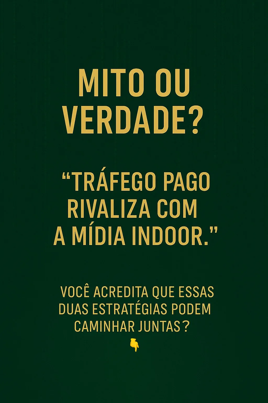 Mídia Indoor vs Tráfego Pago: O melhor dos dois mundos para sua marca no RJ